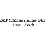 How SAP CRM integrates with SAP StreamWork