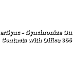 ProperSync – Synchronize Outlook Contacts with Office 365